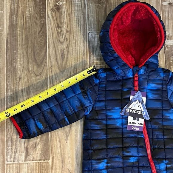 NEW! Snozu Baby 1-piece Cozy Snowsuit for Boy Girl Unisex, Blue - Picture 8 of 16